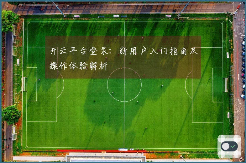 开云平台登录：新用户入门指南及操作体验解析